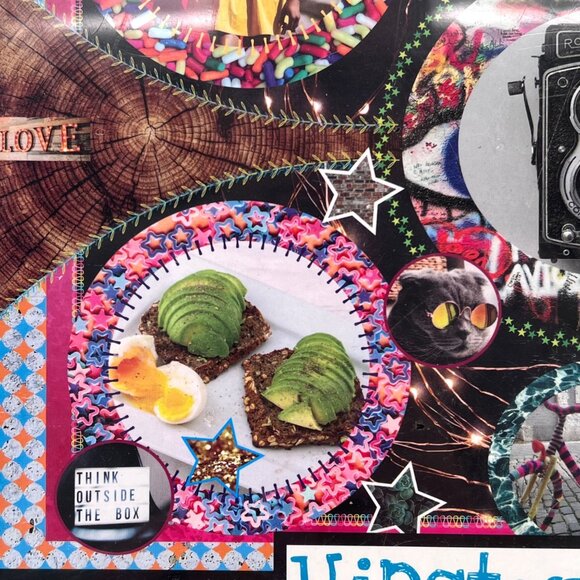 Hipster 1000 Piece Jigsaw Puzzle By Monkey Fist Vivid Color Glossy Cardboard 12+ - Picture 9 of 16